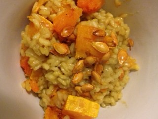 Curried Butternut Squash Risotto